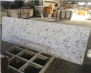 Quartz Stone Countertop,White Quartz Cut to Size Countertop
