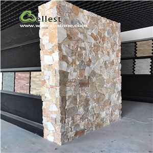China Rusty Decoroative Loose Stone Cultured Wall Cladding Natural