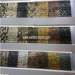 Chipping Pebble Stone Landscaping Walk Way Pebbles Pattern
