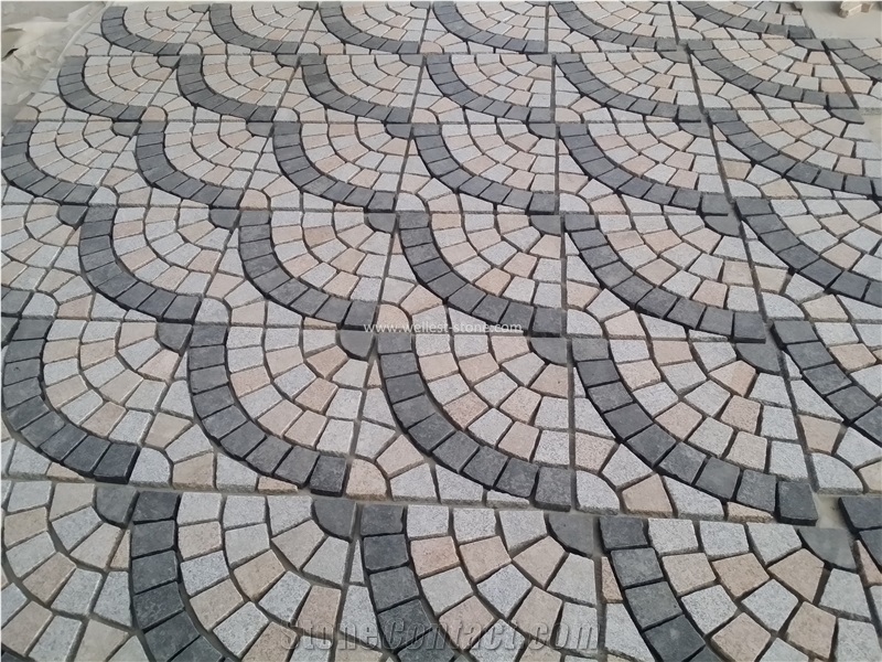 Cube Cobble Stone /Cobble Stone /Paving Stone Driveway Walkway Granite
