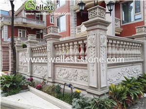 Decorative Granite Column Building Pillars for Handcarved Romance Decorative Granite Column Building Pillars for Handcarved Romance