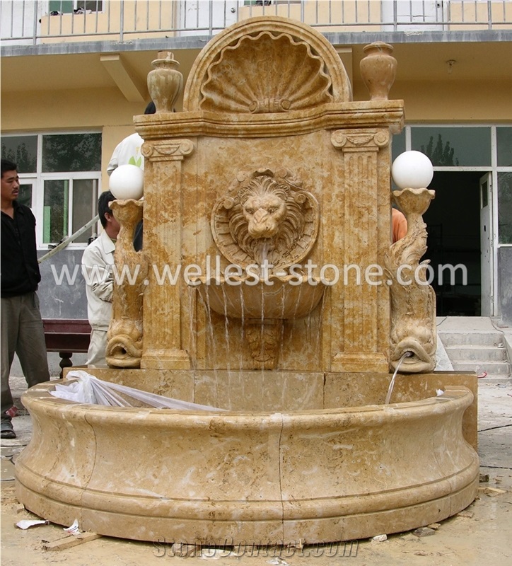 Granite Sculptured Floating Sphere Fountain Garden Decoration