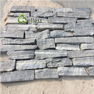 Multi Color Loose Slate Field Stone,Wall Cladding,Slate Stripes