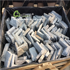 Multi Color Loose Slate Field Stone,Wall Cladding,Slate Stripes