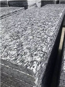 Plishing G377 Sea-Wave White Granite Tiles & Slabs