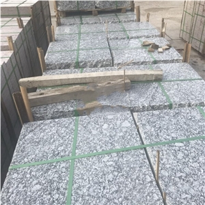 Plishing G377 Sea-Wave White Granite Tiles & Slabs