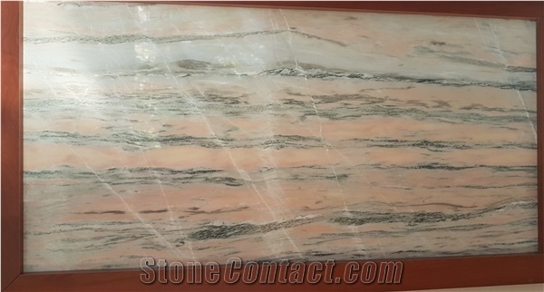 Pink Dream Marble Block, Turkey Pink Marble