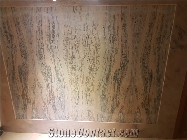 Pink Dream Marble Block, Turkey Pink Marble