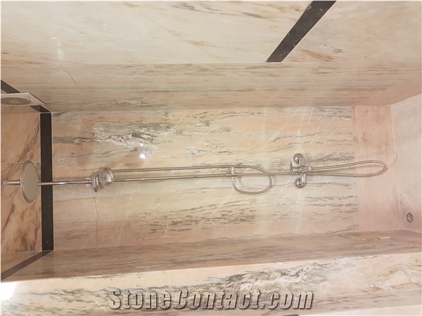 Pink Dream Marble Block, Turkey Pink Marble