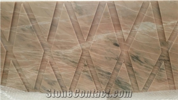 Pink Dream Marble Block, Turkey Pink Marble