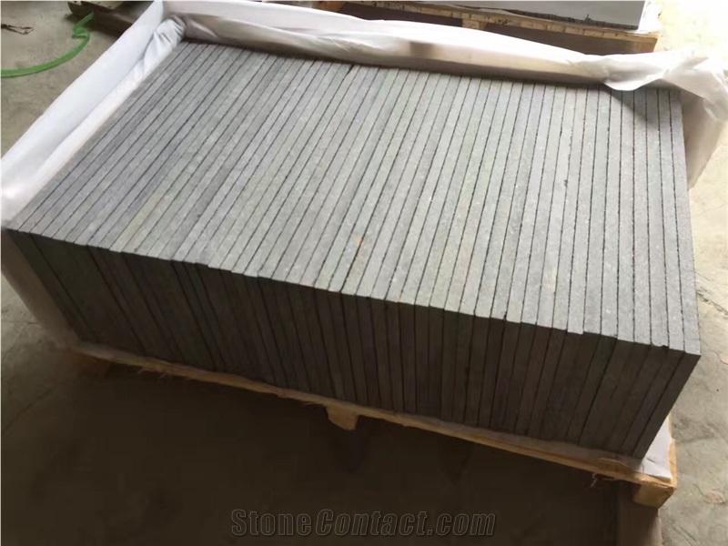Flamed and Brushed Finish Top China Black G684 Granite Paving Tiles