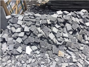 G684 Black Basalt Paving , Fuding Black Cube Stone