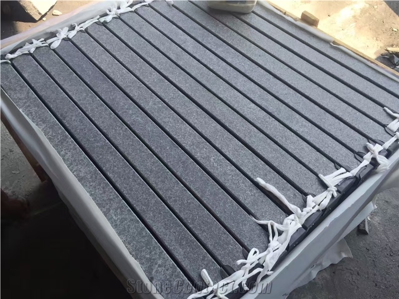 G684 Black Basalt Tiles & Slab,China Fuding Black Natural Black Paving