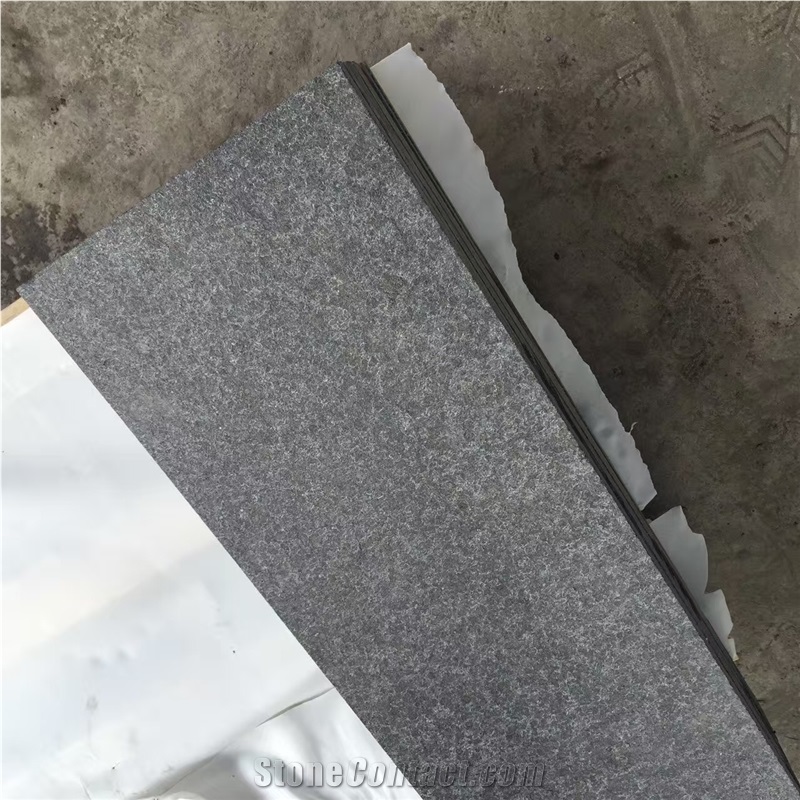 G684 Black Basalt Tiles & Slab,China Fuding Black Natural Black Paving