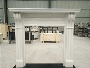 Micro Marble Fireplace Mantel