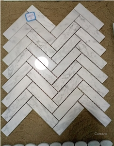 Carrara White Marble Mosaic Tile Bathroom Wall Mosaic Kitchen Mosaic Carrara White Marble Mosaic Tile Bathroom Wall Mosaic Kitchen Mosaic