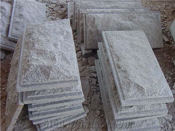 Exterior Natural Stone Wall Split Face Mushroom Stone Wall Cladding