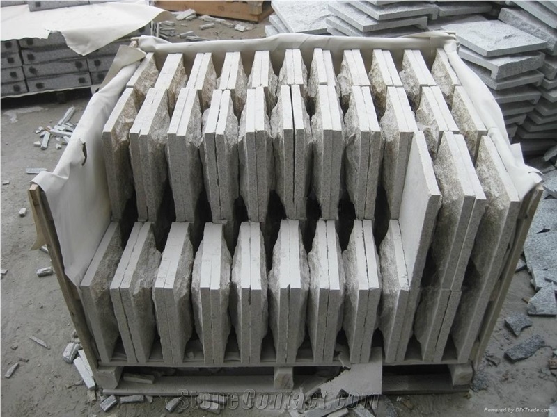 Exterior Natural Stone Wall Split Face Mushroom Stone Wall Cladding