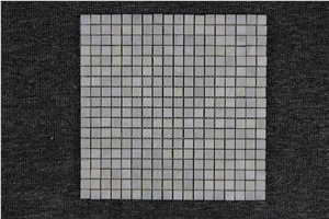 China Ming Green Small Chipped Polished Beige Marble Mosaics,Tiles