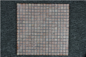 Turkey Rosa Alicante,Corallo,Rojo Alicante Chipped Marble Mosaics,Tile