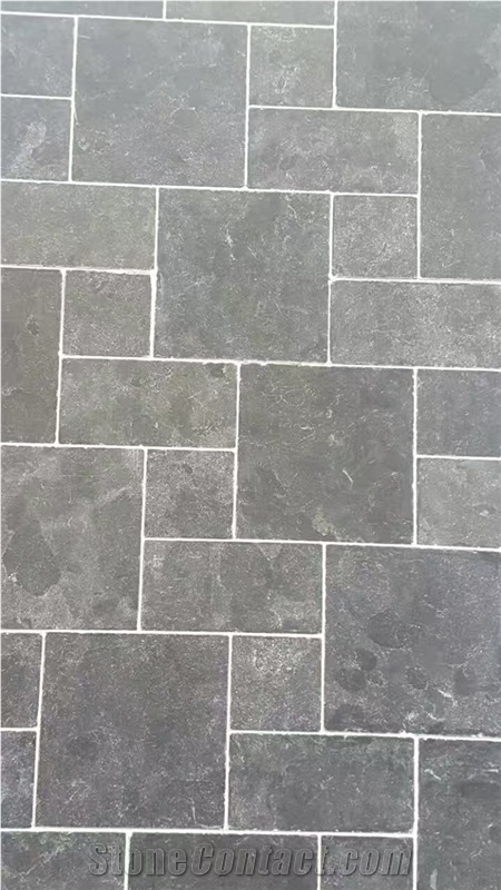 China Blue Limestone Paving Patio Pavers Asia Tiles Slabs Steps Stairs
