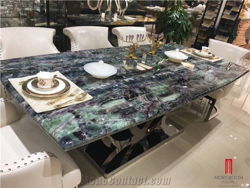 Luxury Fluorite Stone,Fluorite Crystal Backlit for Sale