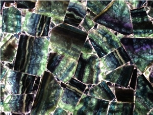 Luxury Fluorite Stone,Fluorite Crystal Backlit for Sale
