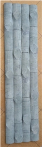 Black Marble Carved Bamboo Panel