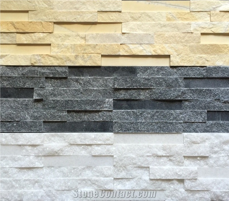 Mixed Marble Polished- Split Panel