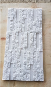 White Marble Mixed Polished -Split Wall Panel
