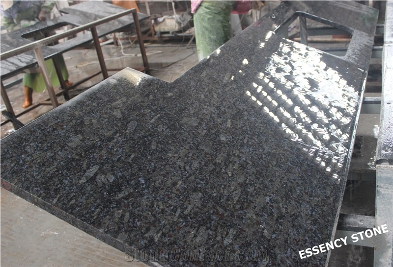 Butterfly Blue Granite Countertop,Verde Blue Granite Kitchentop