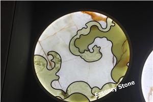 Chinese Poetic Crafts, Transparent Onyx Handicraft