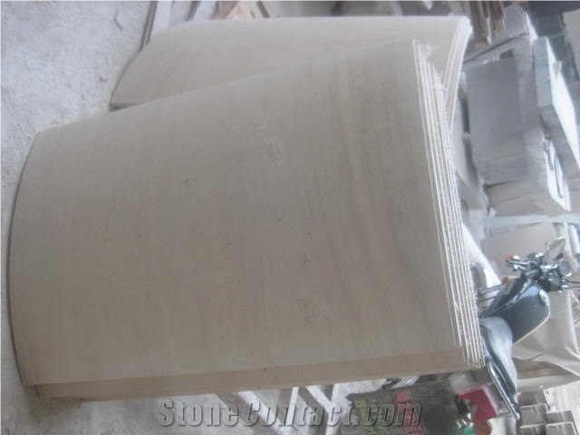 Moca Creme Limestone Polished Honed Floor Tile Wall Tile