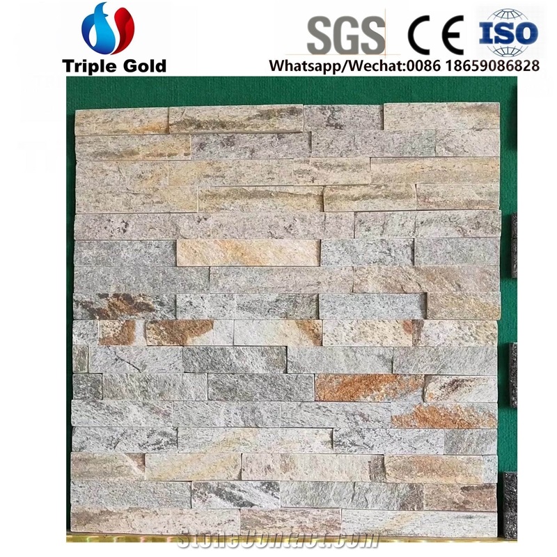 China Multicolor Cultured Slate,Rusty Slate Wall Cladding