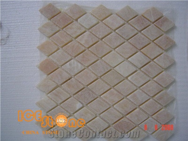Honey Onyx Mosaic for Wall Cladding