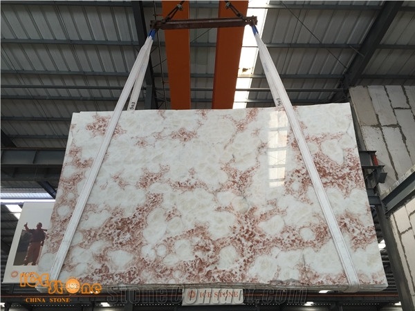 Rose Onyx/Red House Onyx from China/High Quality Slabs&Tiles