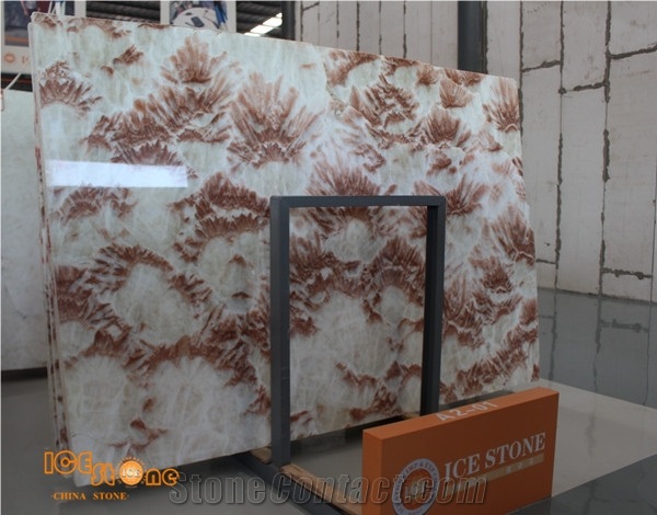 Rose Onyx/Red House Onyx from China/High Quality Slabs&Tiles