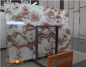 Rose Onyx/Red House Onyx from China/High Quality Slabs&Tiles