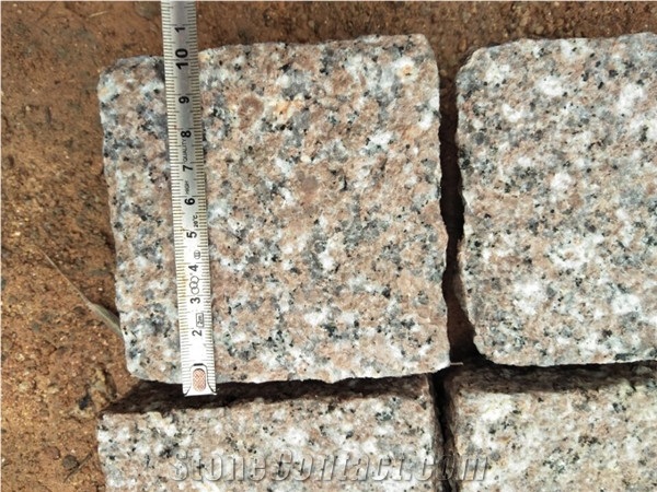 G648 Chinese Red Granite Cube Stone & Paving Stone & Pavers