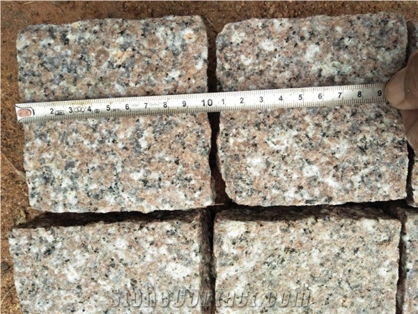 G648 Chinese Red Granite Cube Stone & Paving Stone & Pavers