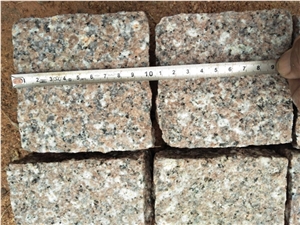G648 Chinese Red Granite Cube Stone & Paving Stone & Pavers