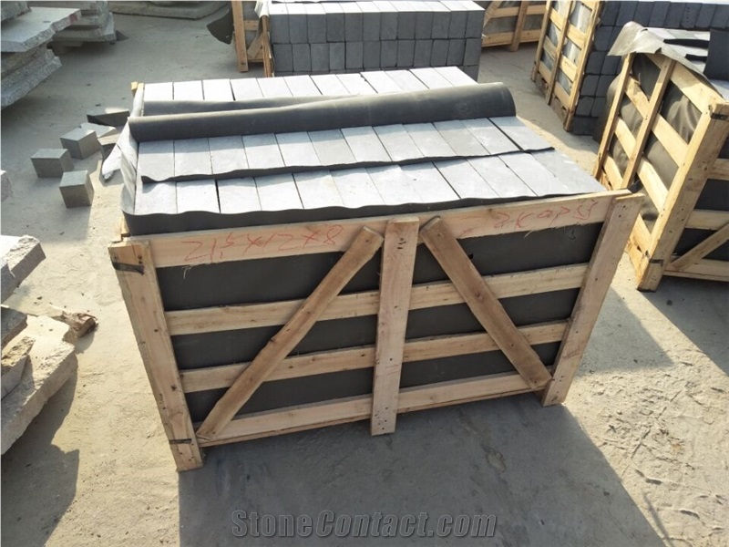 Good Price Chinese Black Basalt Paving Stone Flamed Surface