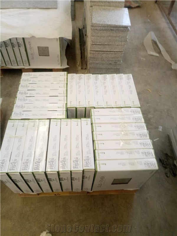 Sesame White G603 Granite Thin Tiles