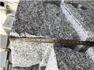 Sesame White Granite G603 Cobble Stone, Cube Stone