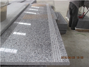 Sesame White Granite G603 Granite Stair Treads