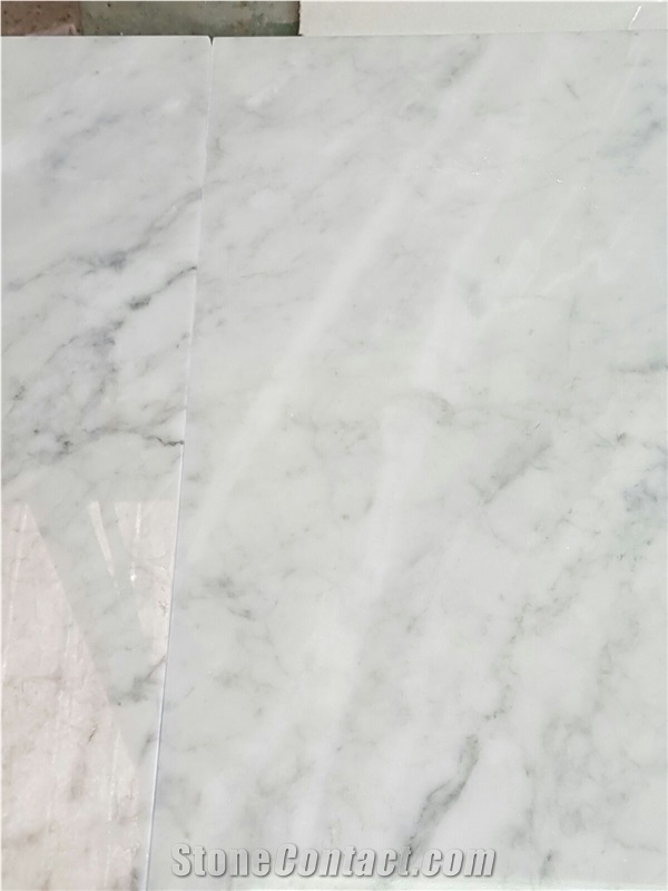 Bianco Carrara Commercial Marble Tiles