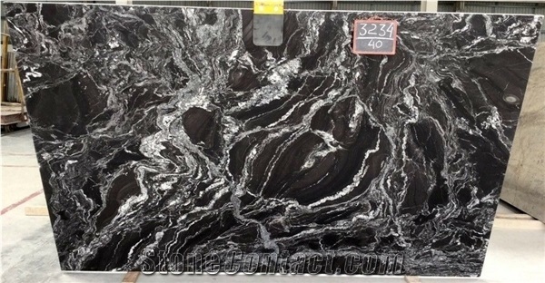 Silver Waves Granite Blocks, Black Forest Granite Block
