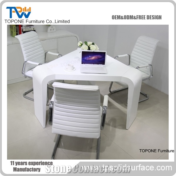 Acrylic Decoration Fancy Shape Office Desk