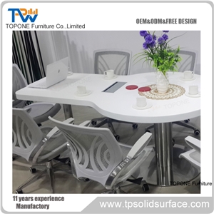 Acrylic Decoration Fancy Shape Office Desk