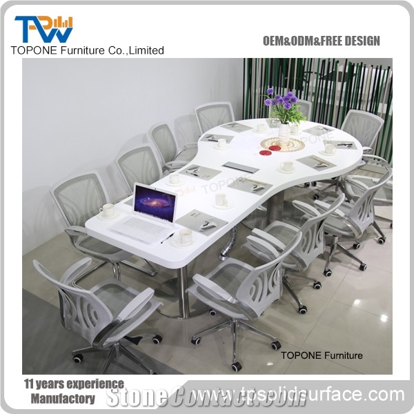 Acrylic Decoration Fancy Shape Office Desk